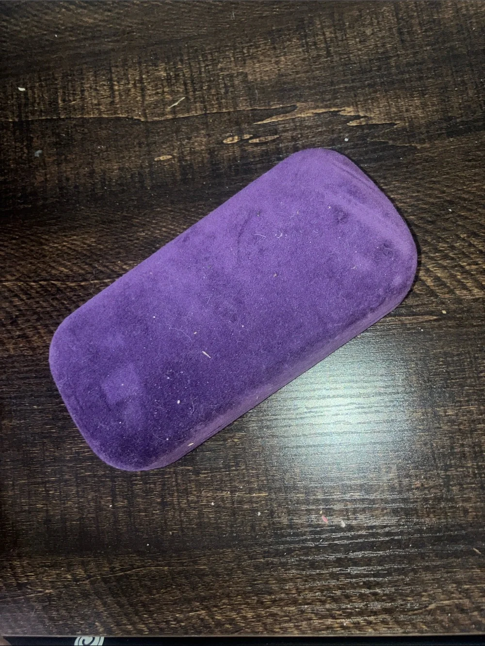 Gucci Purple Velvet Eyeglass Case
